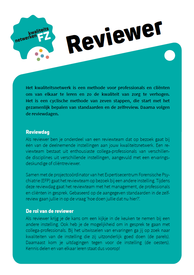 Flyers Kwaliteitsnetwerken