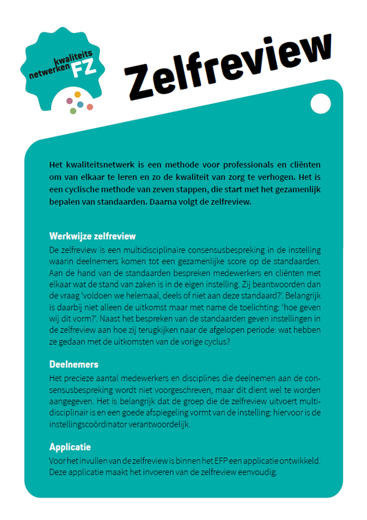 Flyers Kwaliteitsnetwerken